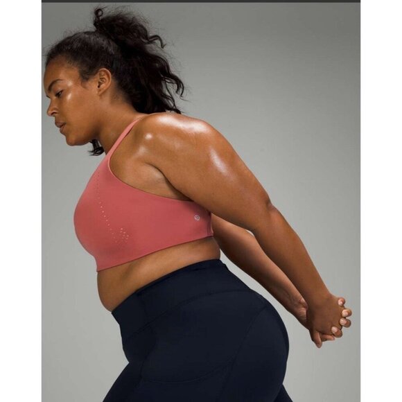 Lululemon AirSupport Bra Women 36C Rose/Pink  High Support Athletic Workout - Picture 7 of 11